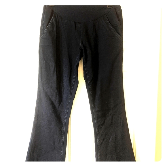 LED Luxe Essential Maternity flares sz 29 - Picture 1 of 5